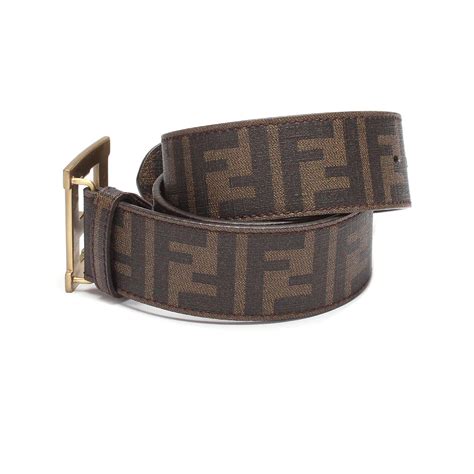 fendi belt 7c0250-xee price|FENDI WOMEN'S BELT Fendi FF Belt Brown Leather Belt 42 / .